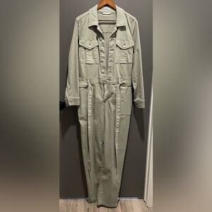 Lane Bryant Sage Green Jumpsuit